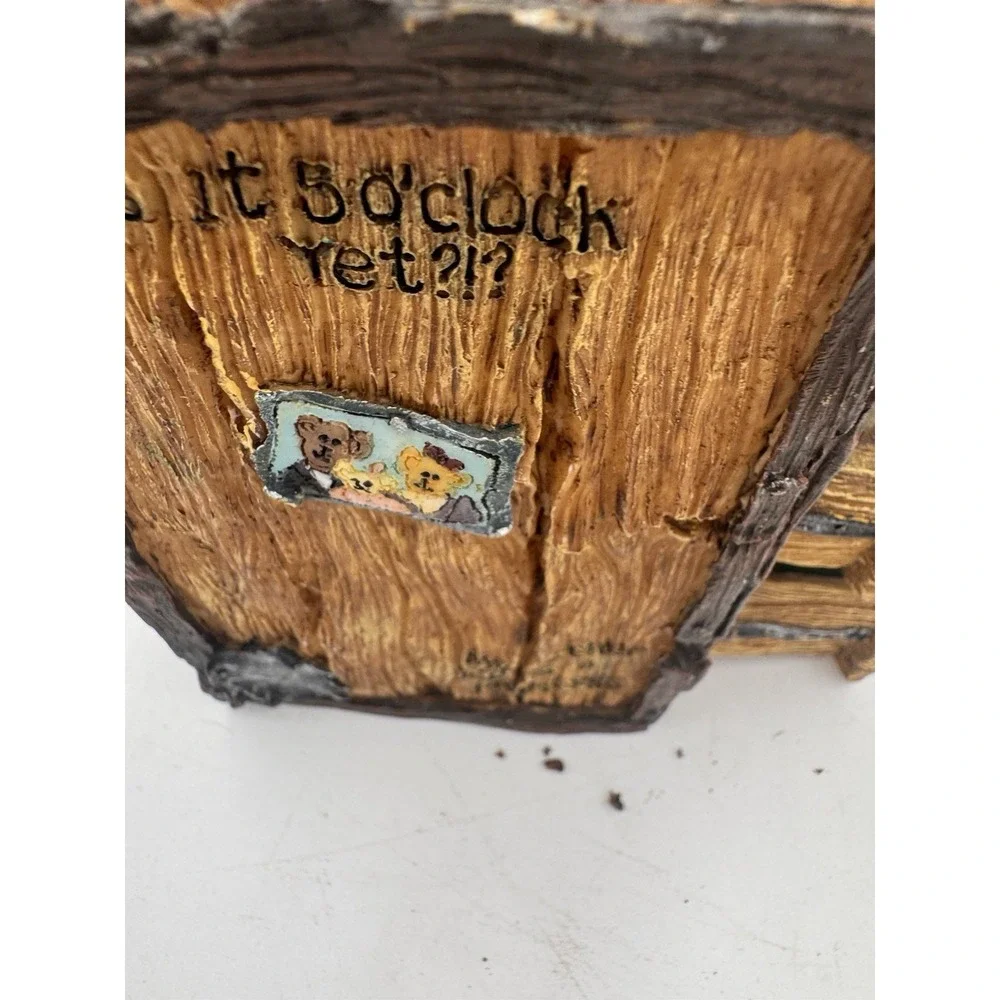 Boyds Bears - Ms. Griz -‎ Pencils and Pens and Rulers Holder - Figurine - #4103